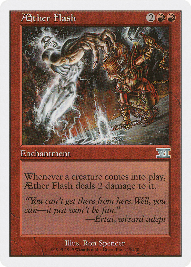 Image of Aether Flash (6ED-163) - Classic Sixth Edition
