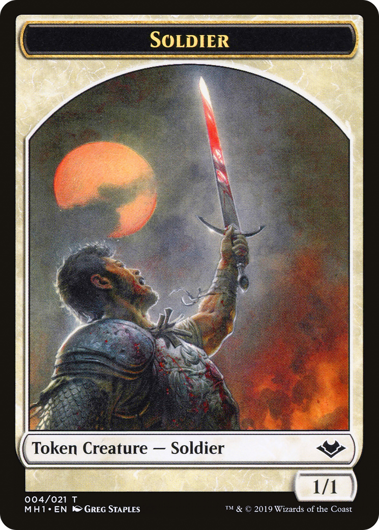 Image of Soldier (TMH1-004) - Modern Horizons Tokens