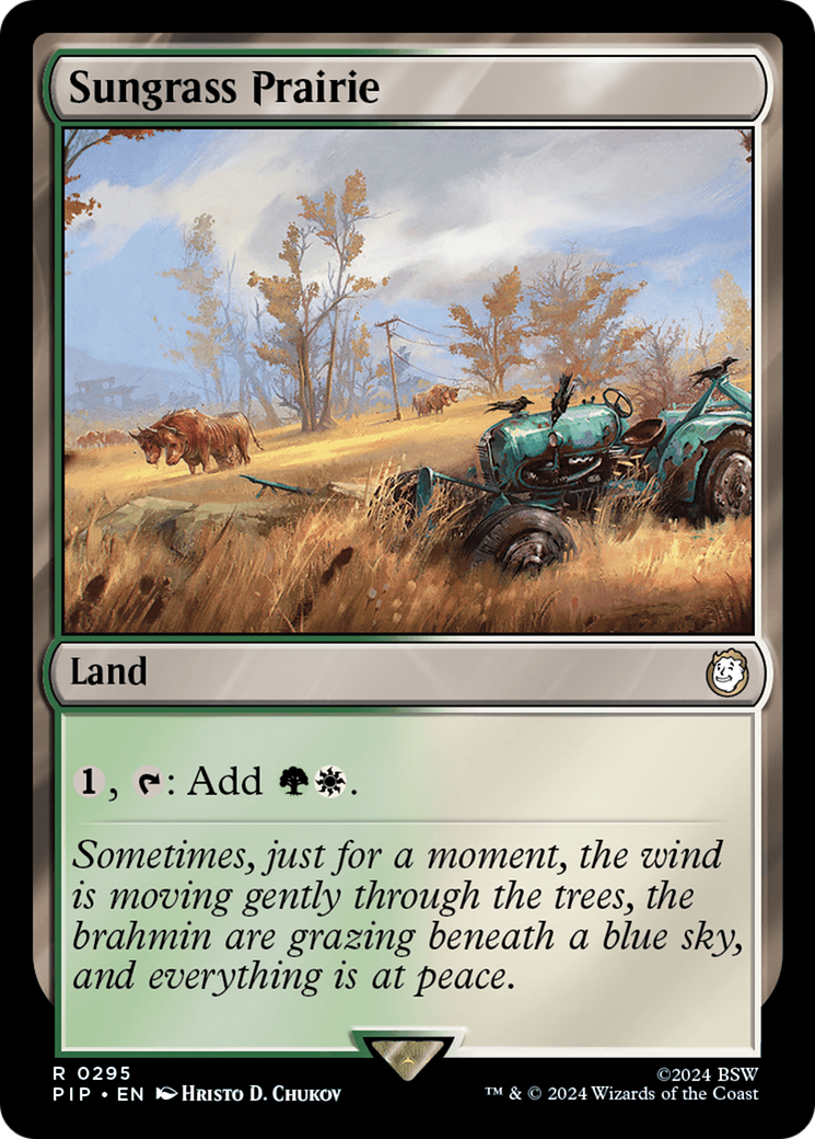 Image of Sungrass Prairie (PIP-295) - Fallout Foil