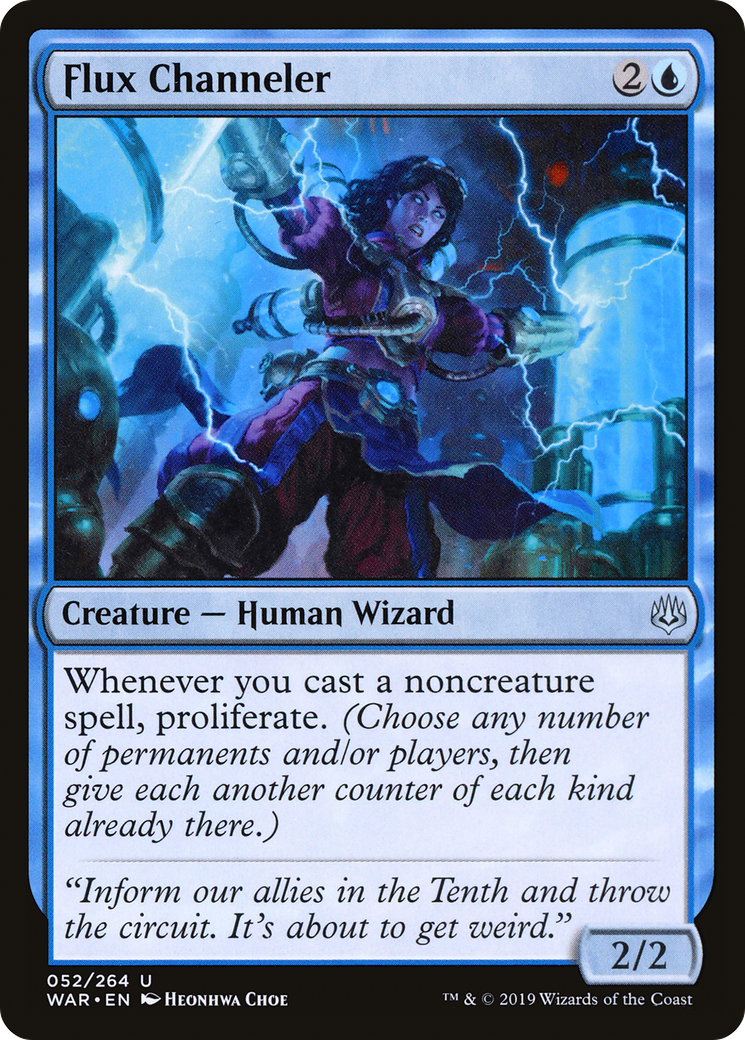 Image of Flux Channeler (WAR-052) - War of the Spark Foil