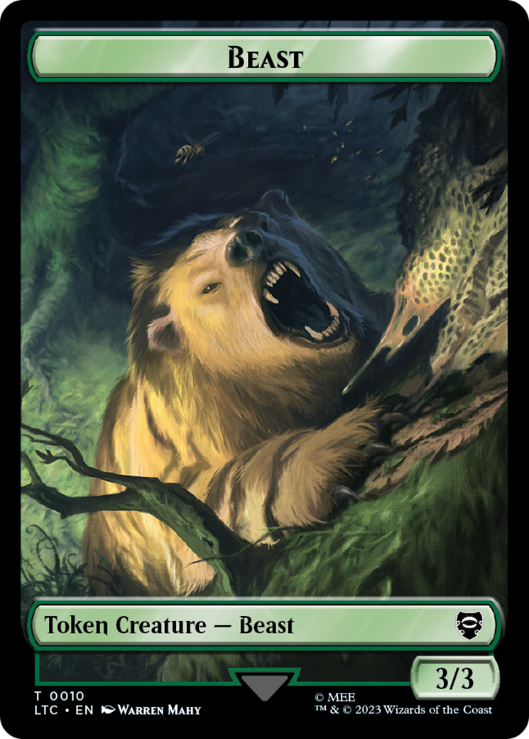 Image of Beast (TLTC-010) - Tales of Middle-earth Commander Tokens