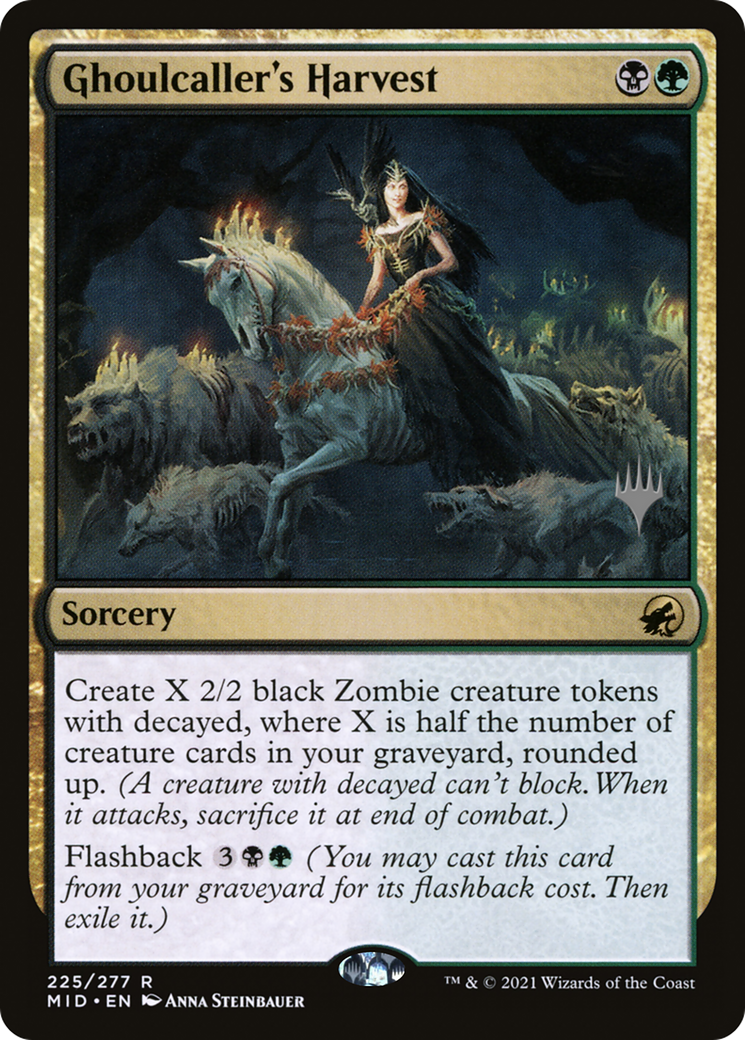 Image of Ghoulcaller's Harvest (PPMID-225) - Innistrad: Midnight Hunt Promos Foil