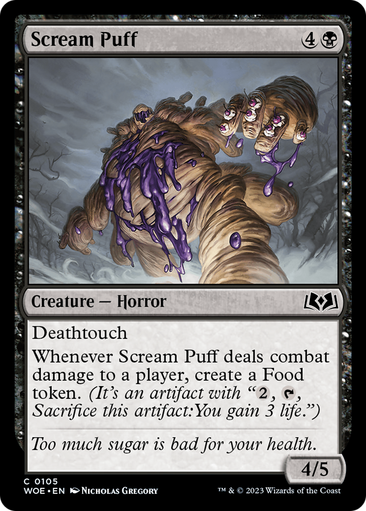 Image of Scream Puff (WOE-105) - Wilds of Eldraine Foil