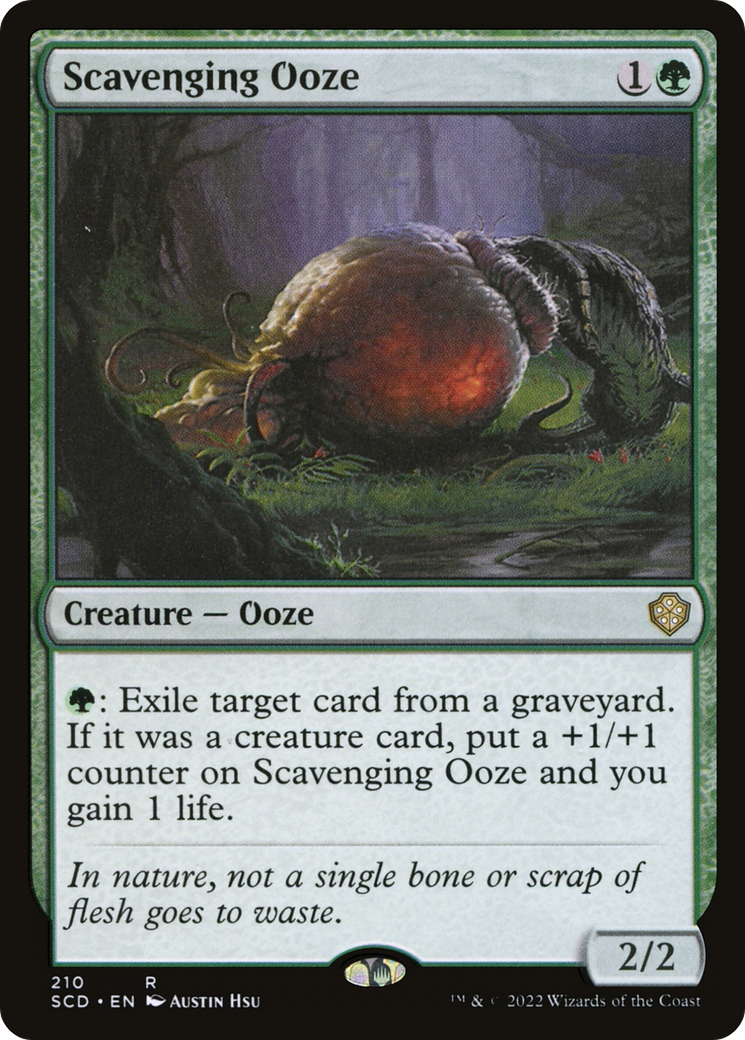 Image of Scavenging Ooze (SCD-210) - Starter Commander Decks
