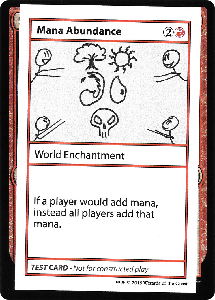 Image of Mana Abundance (No PW Symbol) (CMB1-) - Mystery Booster Playtest Cards 2021