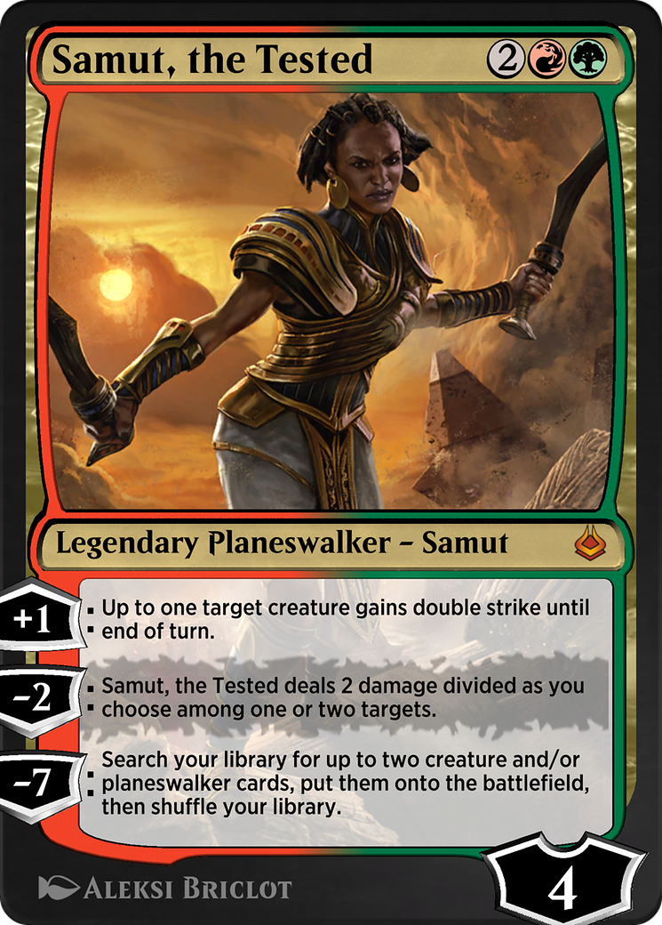 Image of Samut, the Tested (AKR-257) - Amonkhet Remastered