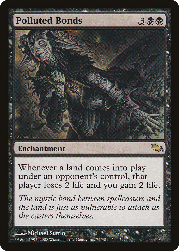 Image of Polluted Bonds (SHM-074) - Shadowmoor