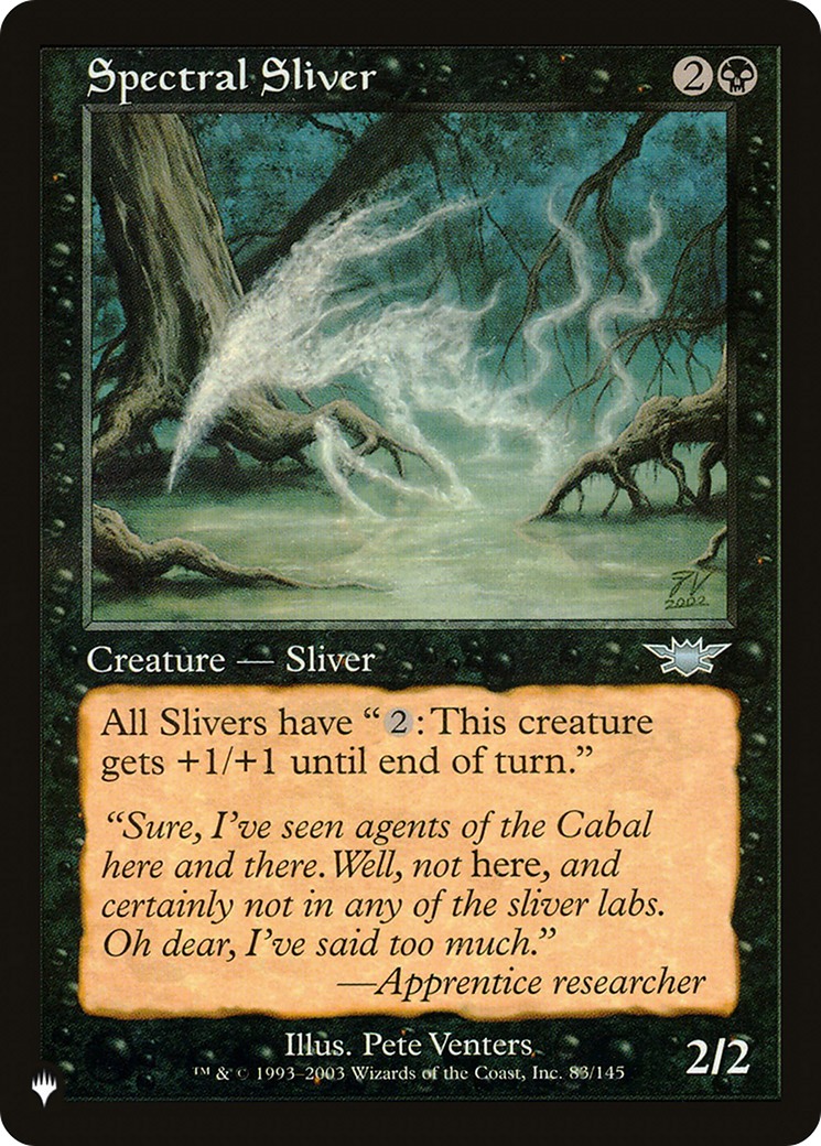 Image of Spectral Sliver (LIST-LGN-83) - The List