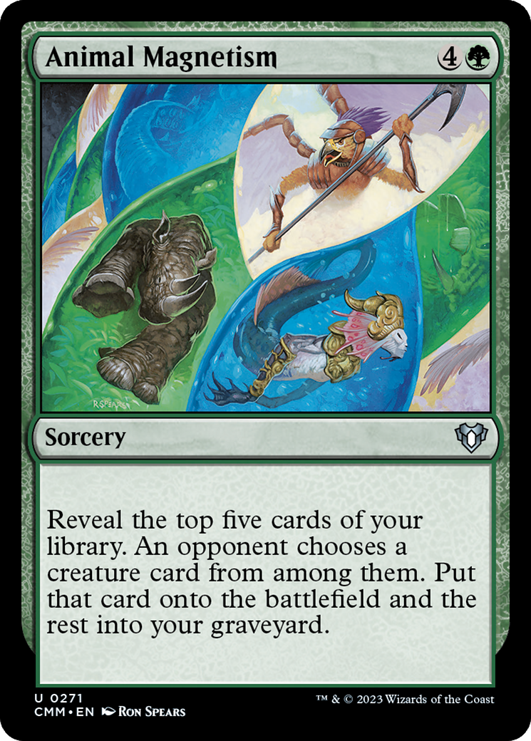 Image of Animal Magnetism (CMM-271) - Commander Masters Foil