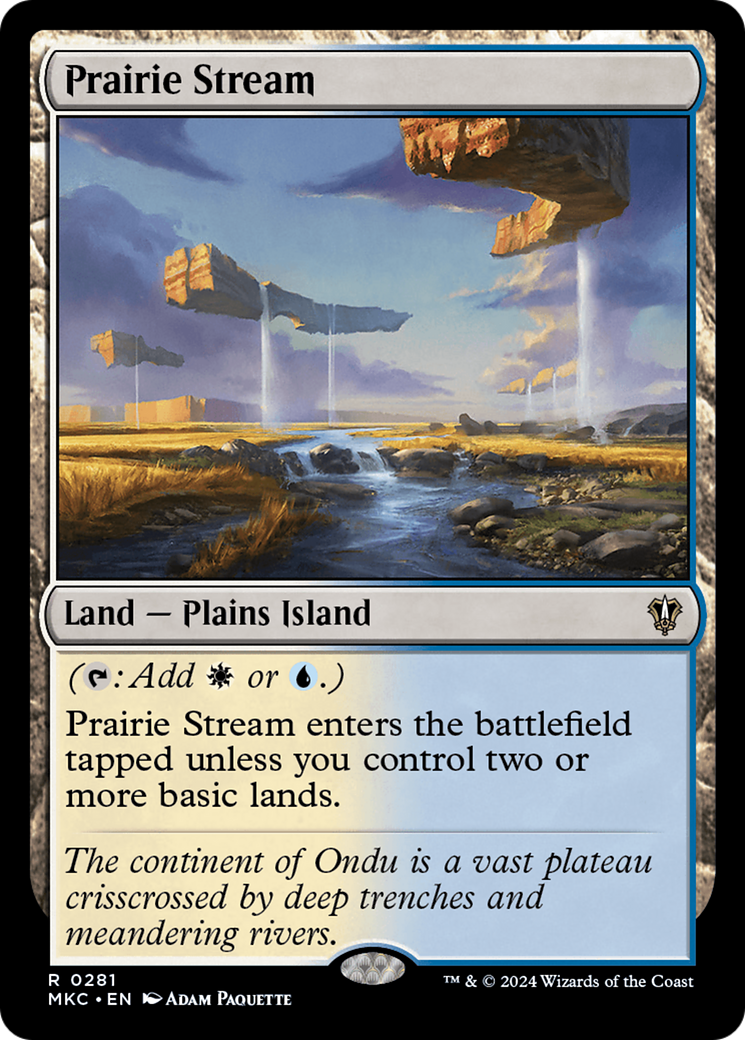 Image of Prairie Stream (MKC-281) - Murders at Karlov Manor Commander