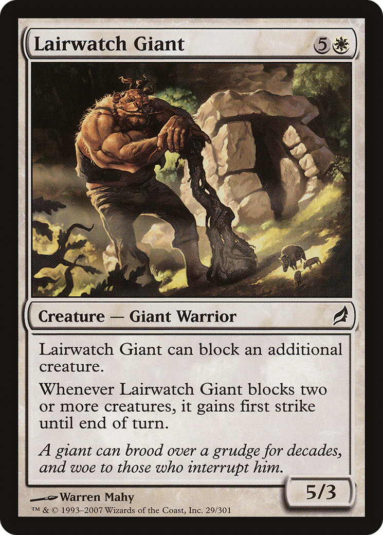 Image of Lairwatch Giant (LRW-029) - Lorwyn
