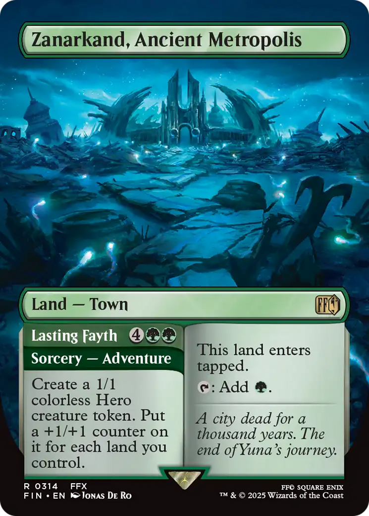 Image of Zanarkand, Ancient Metropolis (Borderless) (FIN-314) - FINAL FANTASY (Borderless)