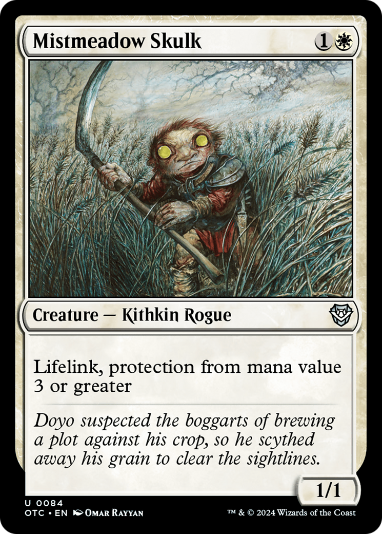 Image of Mistmeadow Skulk (OTC-084) - Outlaws of Thunder Junction Commander