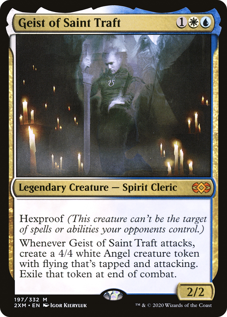 Image of Geist of Saint Traft (2XM-197) - Double Masters Foil