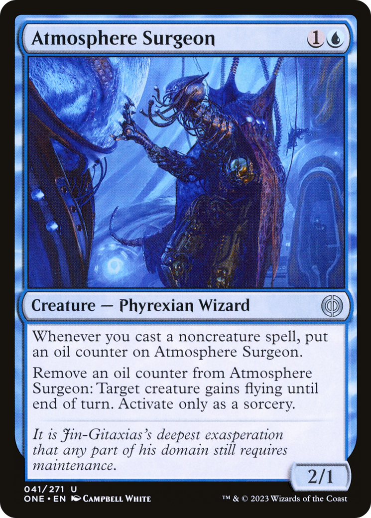 Image of Atmosphere Surgeon (ONE-041) - Phyrexia: All Will Be One Foil