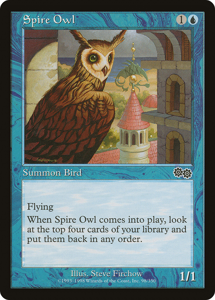 Image of Spire Owl (USG-098) - Urza's Saga