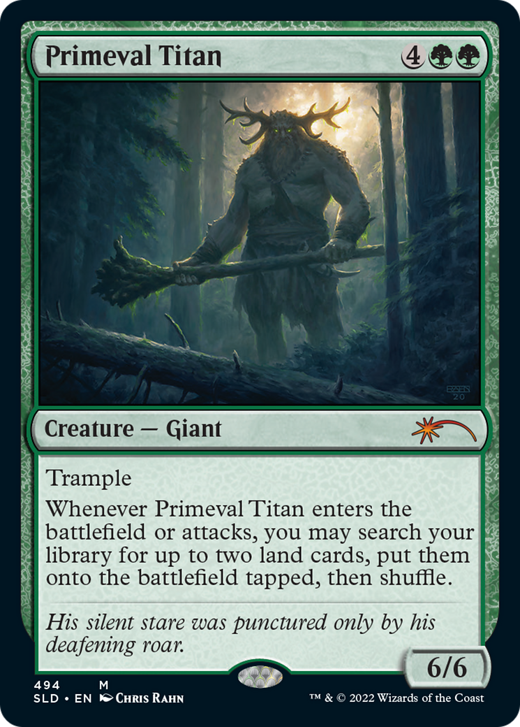 Image of Primeval Titan (494) (SLD-494) - Secret Lair Drop