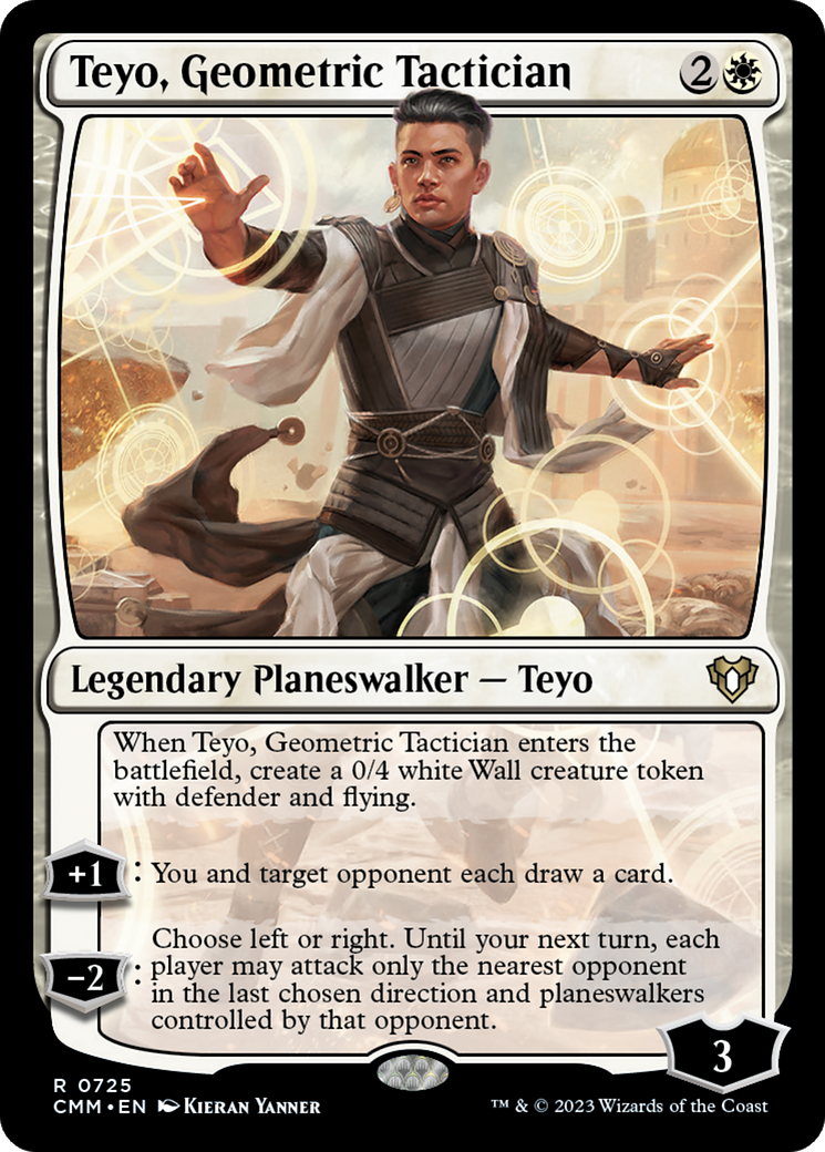Image of Teyo, Geometric Tactician (CMM-725) - Commander Masters