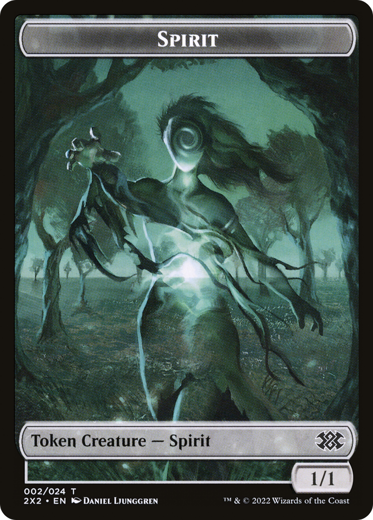 Image of Spirit (T2X2-002) - Double Masters 2022 Tokens Foil