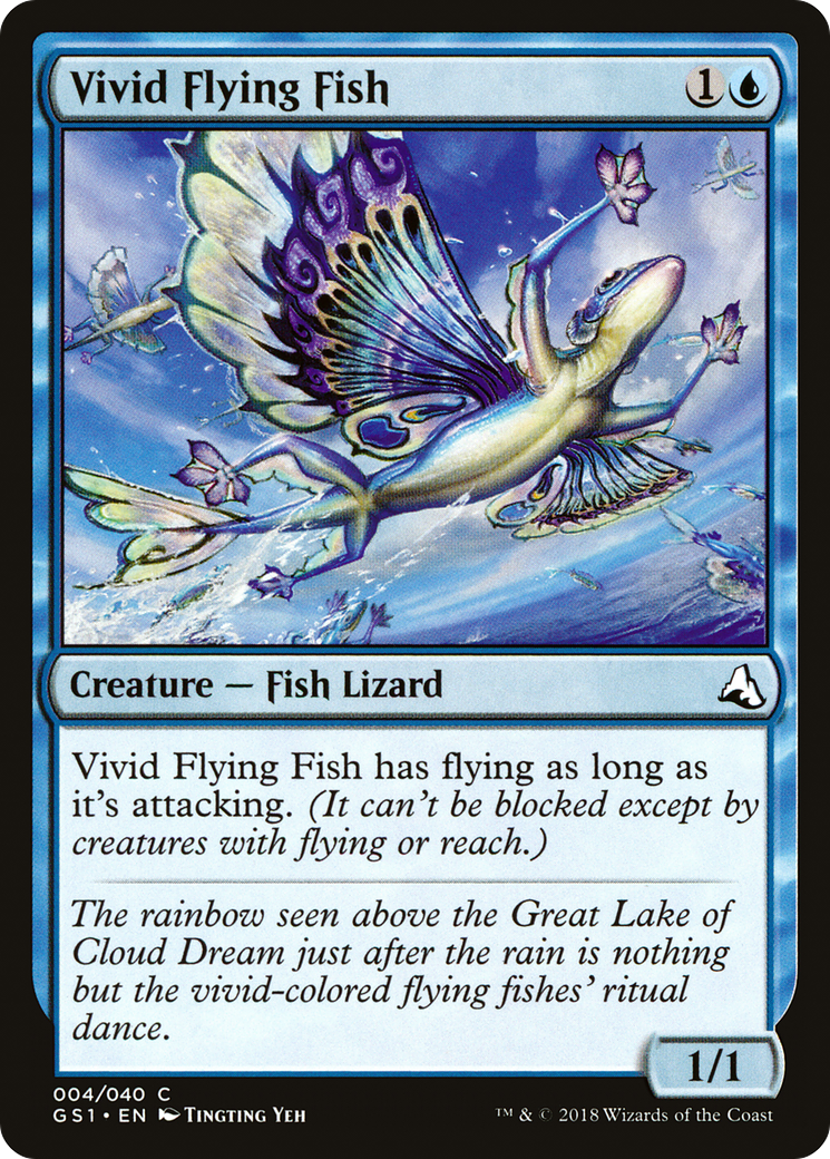 Image of Vivid Flying Fish (GS1-004) - Global Series Jiang Yanggu & Mu Yanling