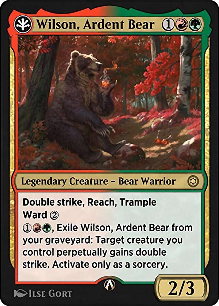 Image of Wilson, Ardent Bear (HBG-19R) - Alchemy Horizons: Baldur's Gate