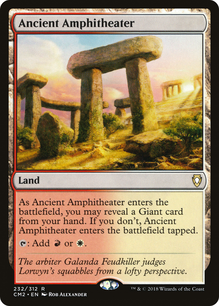 Image of Ancient Amphitheater (CM2-232) - Commander Anthology Volume II