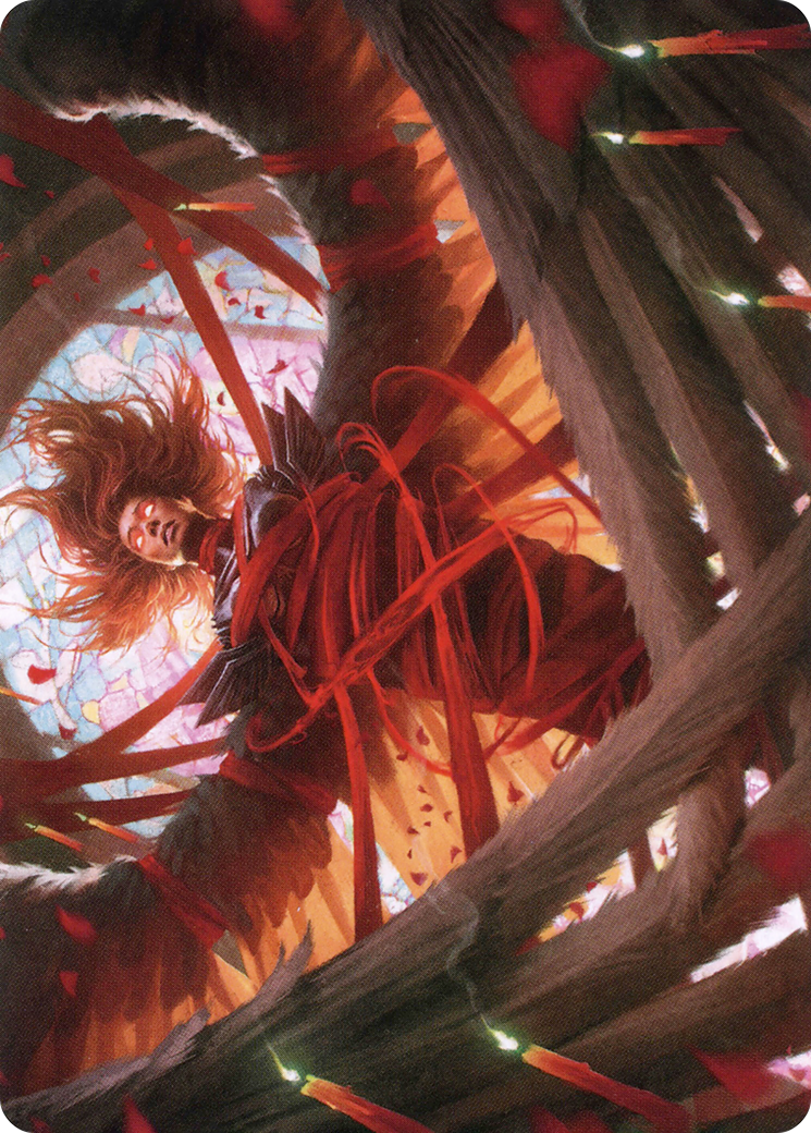 Image of Sigarda's Imprisonment // Sigarda's Imprisonment (AVOW-016) - Crimson Vow Art Series (Borderless)