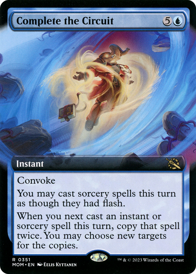Image of Complete the Circuit (Extended Art) (MOM-351) - March of the Machine: (Extended Art)