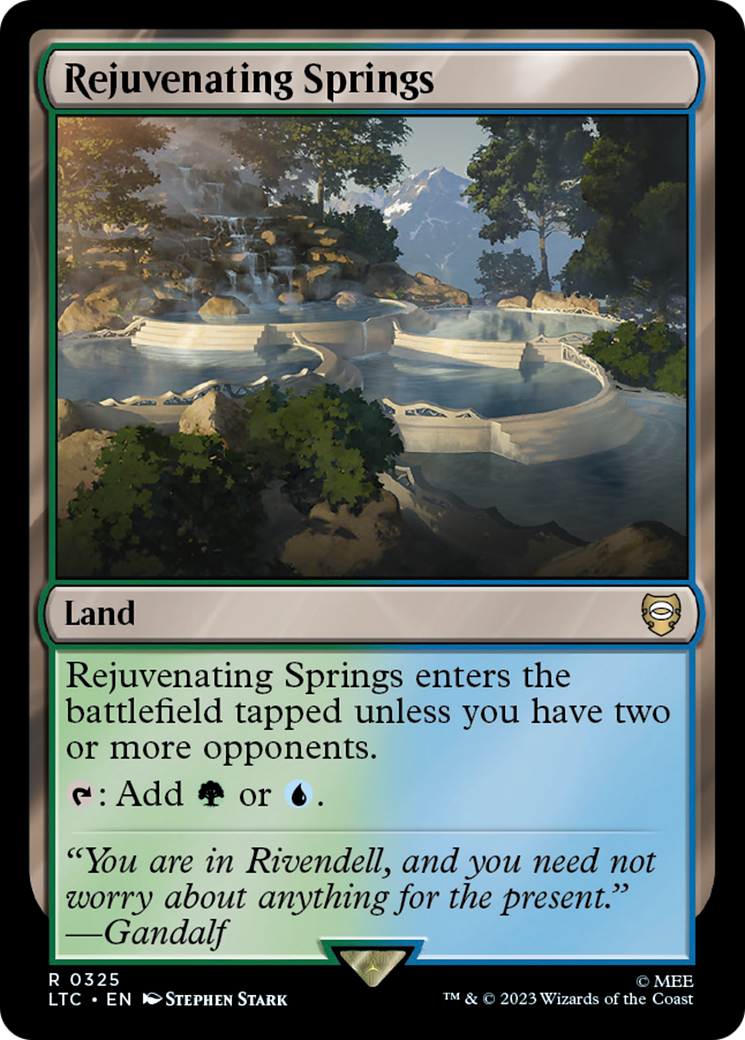 Image of Rejuvenating Springs (LTC-325) - Tales of Middle-earth Commander