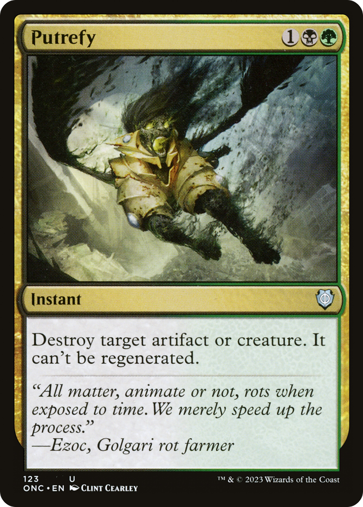 Image of Putrefy (ONC-123) - Phyrexia: All Will Be One Commander