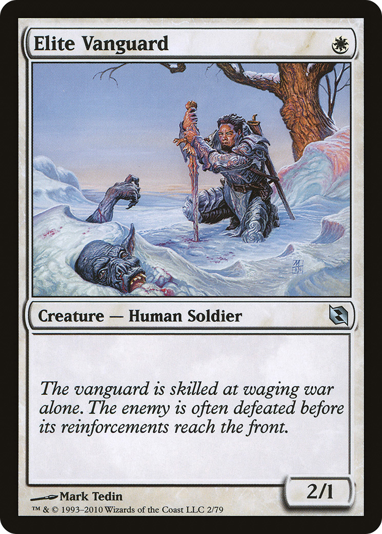 Image of Elite Vanguard (DDF-002) - Duel Decks: Elspeth vs. Tezzeret