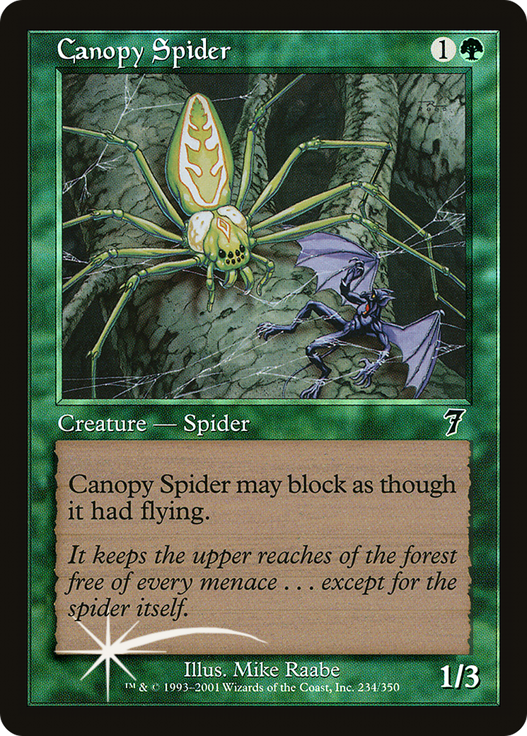 Image of Canopy Spider (7ED-234) - 7th Edition