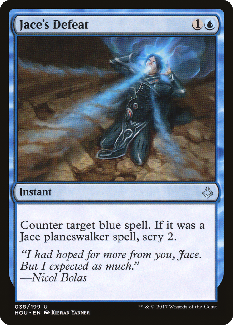 Image of Jace's Defeat (HOU-038) - Hour of Devastation