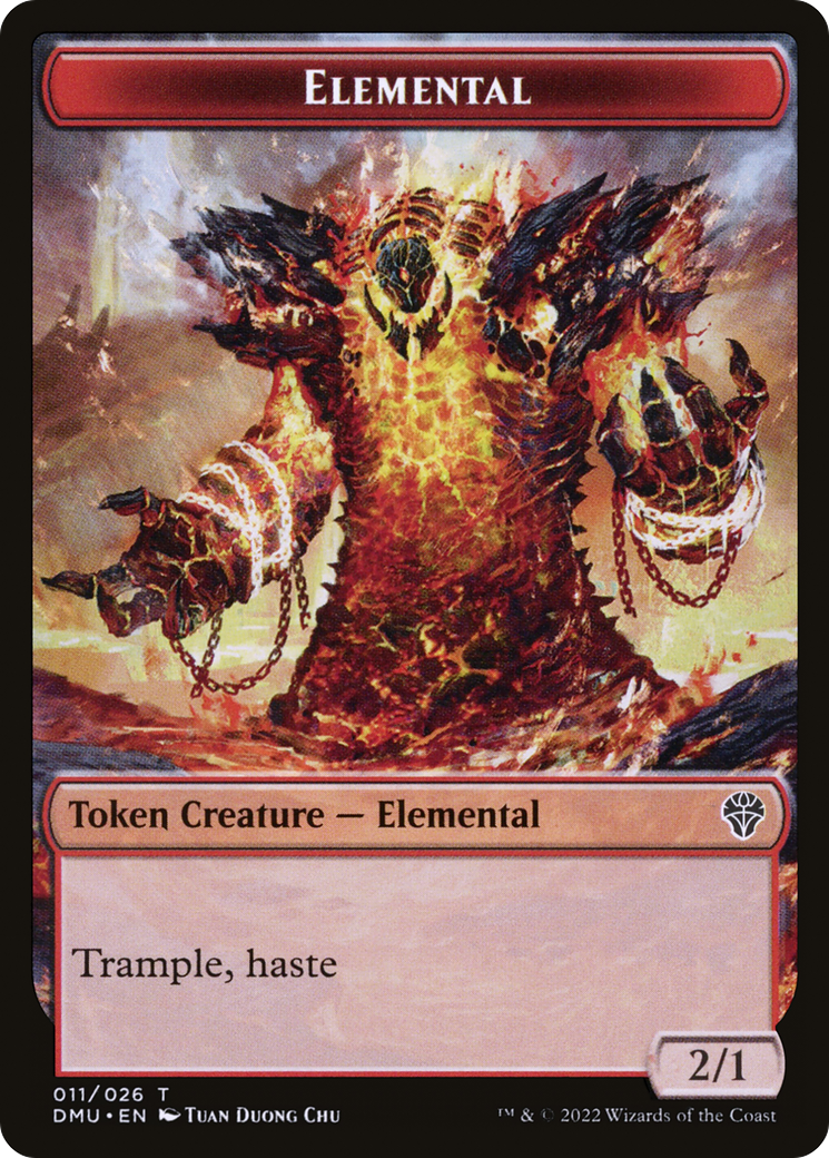 Image of Elemental Token (DMU-011) - Dominaria United Tokens