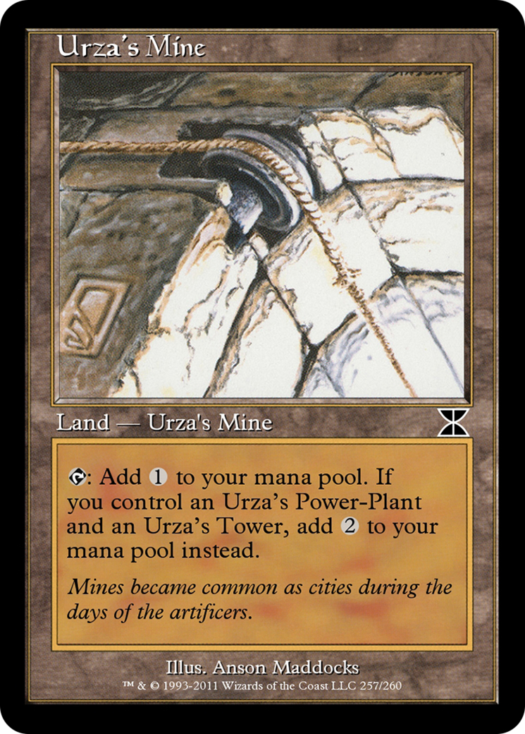 Image of Urza's Mine (ME4-257B) - Masters Edition IV