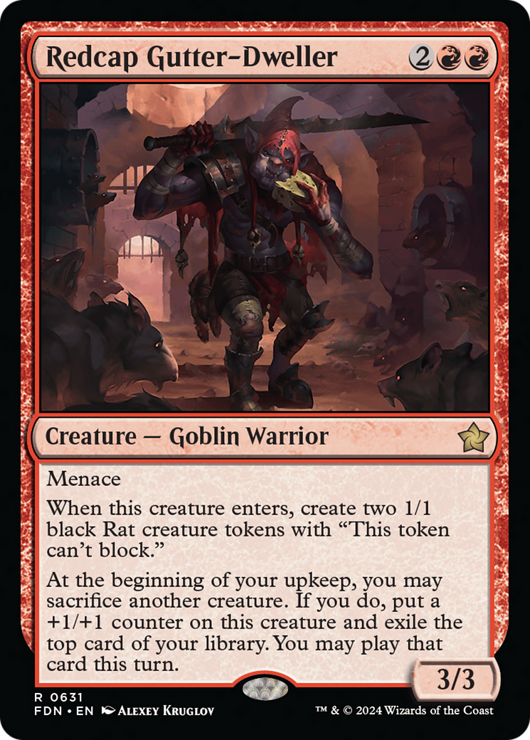 Image of Redcap Gutter-Dweller (FDN-631) - Foundations