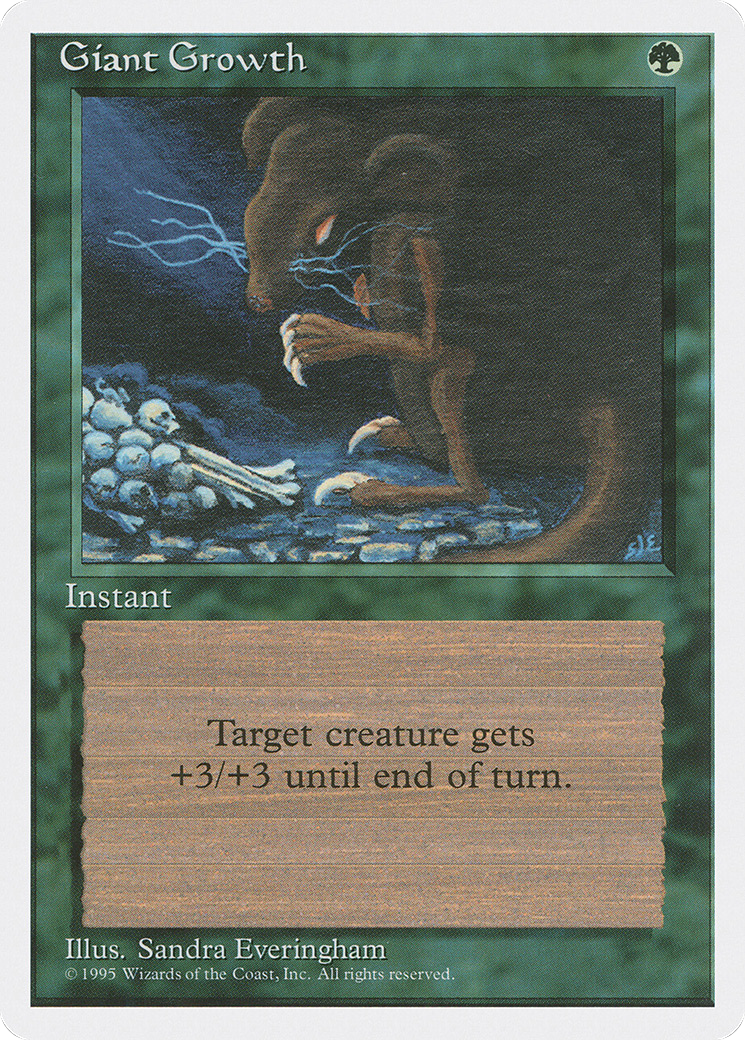 Image of Giant Growth (4ED-) - Fourth Edition