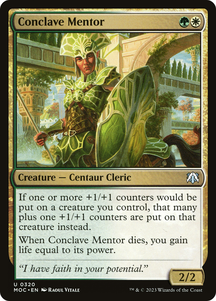 Image of Conclave Mentor (MOC-320) - March of the Machine Commander