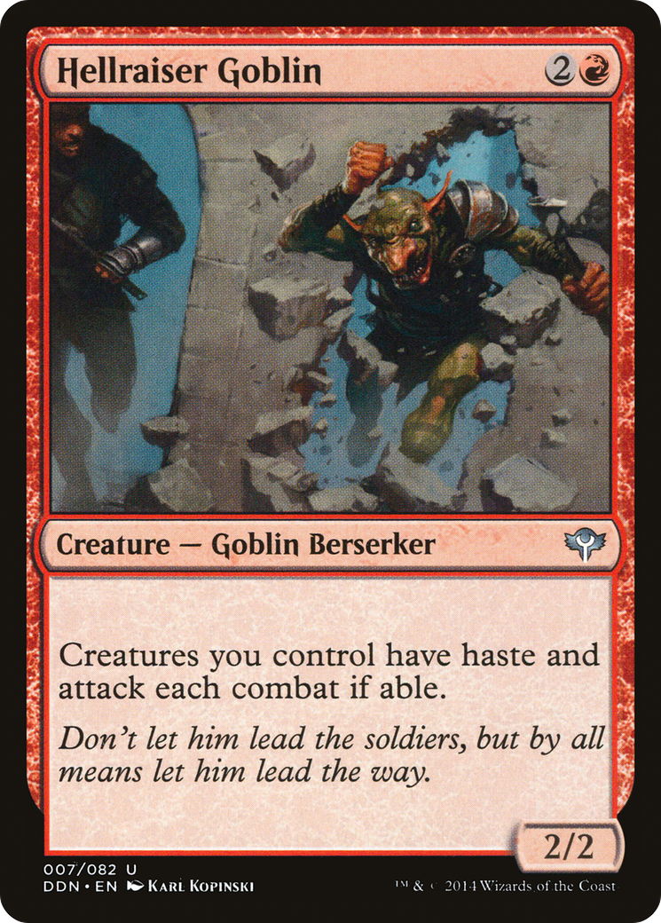 Image of Hellraiser Goblin (DDN-007) - Duel Decks: Speed vs. Cunning