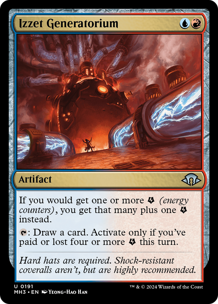 Image of Izzet Generatorium (MH3-191) - Modern Horizons 3 Foil