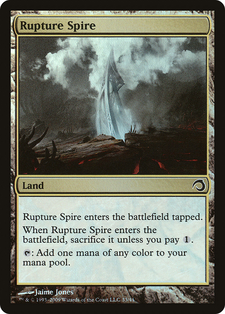 Image of Rupture Spire (PDS-033) - Premium Deck Series: Slivers Foil