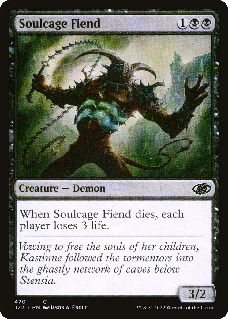 Image of Soulcage Fiend (J22-470) - Jumpstart 2022