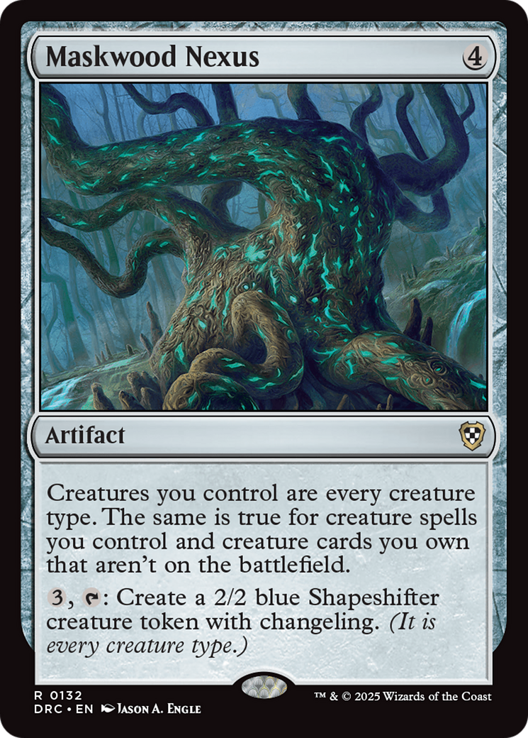 Image of Maskwood Nexus (DRC-132) - Commander: Aetherdrift