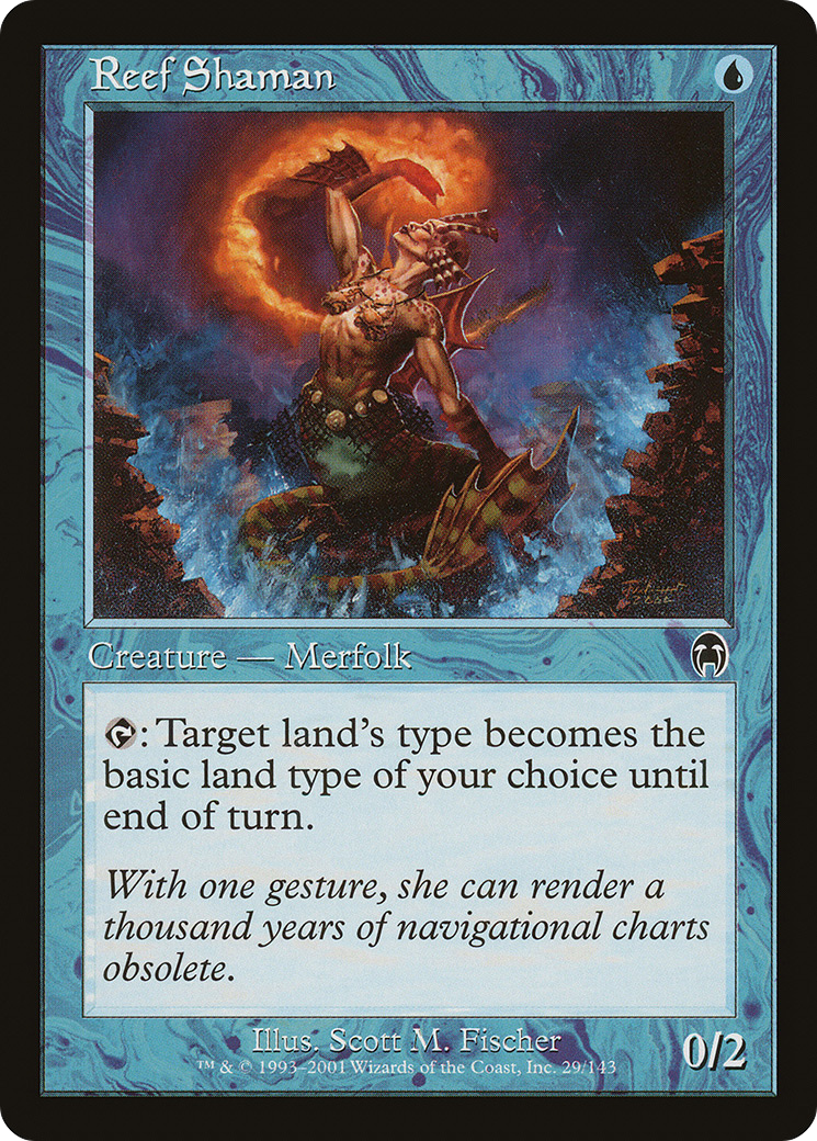 Image of Reef Shaman (APC-029) - Apocalypse