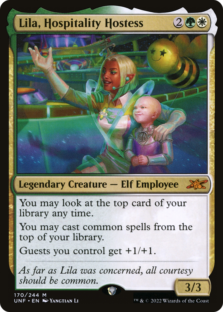 Image of Lila, Hospitality Hostess (UNF-170) - Unfinity Foil