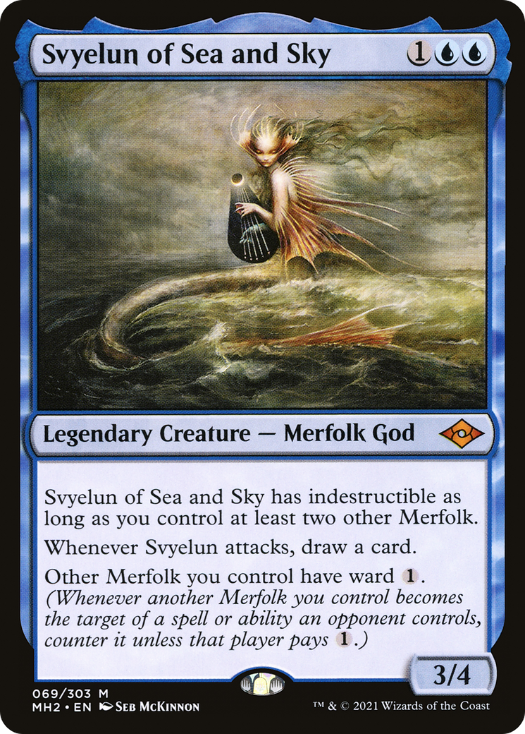 Image of Svyelun of Sea and Sky (MH2-069) - Modern Horizons 2 Foil