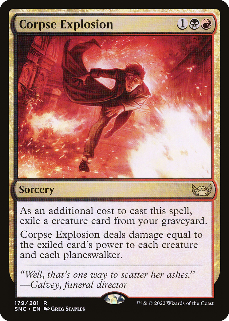 Image of Corpse Explosion (SNC-179) - Streets of New Capenna Foil