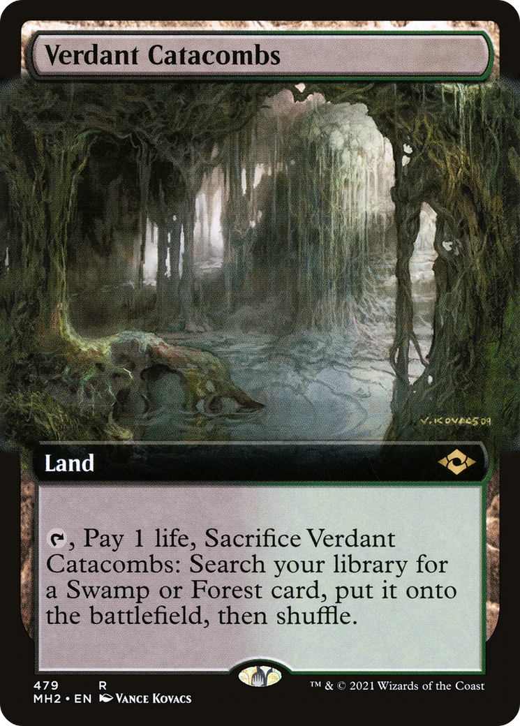 Image of Verdant Catacombs (Extended Art) (MH2-479) - Modern Horizons 2: (Extended Art)