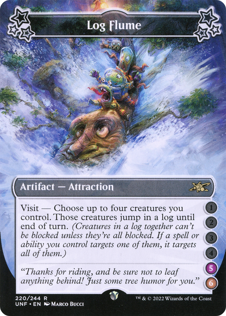 Image of Log Flume (5-6) (UNF-220) - Unfinity Foil