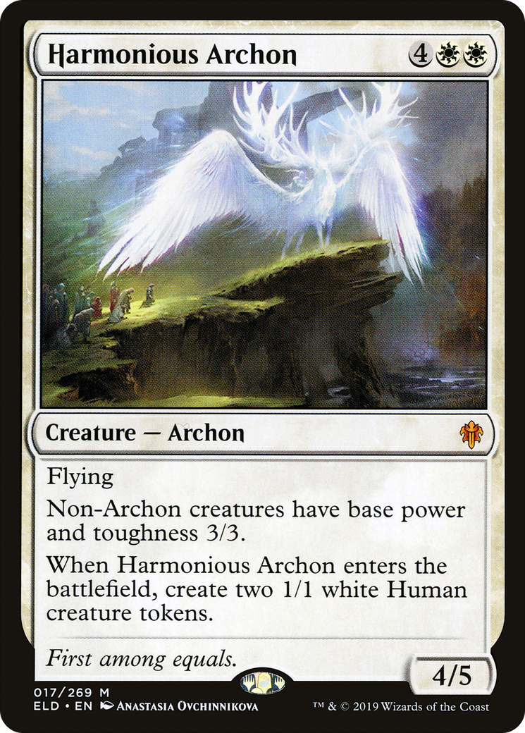 Image of Harmonious Archon (ELD-017) - Throne of Eldraine Foil